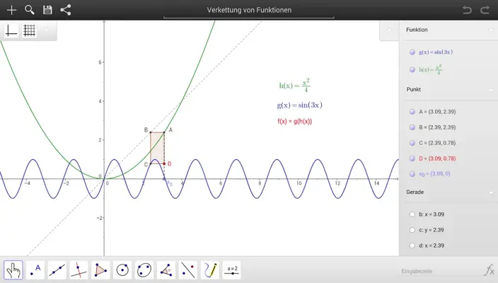 GeoGebra android App screenshot 0